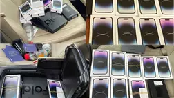 Több mint 400 ezer hrivnya értékben találtak okostelefonokat Asztélynál