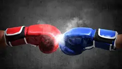 Ökölvívás, boksz. Illusztráció