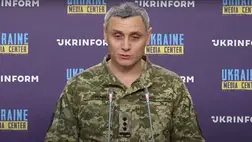 Roman Horbacs ezredes, ukrán fegyveres erők szárazföldi erői parancsnokságának személyzeti osztályvezetője