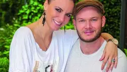 Péter Szabó Szilvia és ritkán látott párja