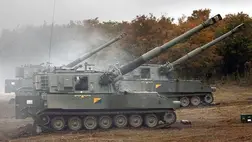 M109L 155 mm-es önjáró tarack. Illusztráció