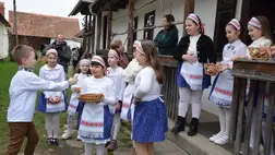 A húsvéti ünnepkör szokásai a Nagyberegi Tájházban. Fotó: Kárpátinfo/Kovács Elemér