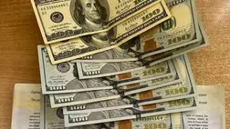 Kenőpénzzel akarta megoldani a utasa határátlépését, 1000 dollárt ajánlott fel a kárpátaljai határőröknek. Fotó: Ukrán Állami Határszolgálat