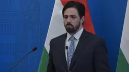 Magyar Levente, a Külgazdasági és Külügyminisztérium parlamenti államtitkára. Fotó: Koszticsák Szilárd MTI/MTVA