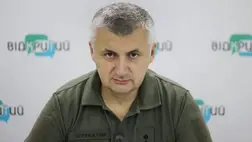 Szerhij Cserevatij, az ukrán keleti fegyveres erők szóvivője. Fotó: facebook.com/sergij.cerevatij