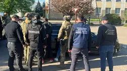 Őrizetben: Hadköteleseket szállítottak át a határon. Fotó: Kárpátaljai Megyei Rendőrség