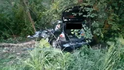 Halálos közlekedési baleset történt Horvátzsidánynál. Fotó: Police.hu