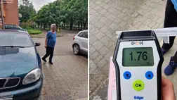 Besúgták a tökrészeg sofőrt. Fotó: Kárpátaljai Járőrszolgálat