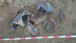 Egy teljes páncélzat rejtőzött a spanyol kastély alatt