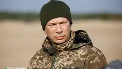 Olekszandr Szirszkij vezérezredes, az ukrán fegyveres erők szárazföldi erőinek parancsnoka. Fotó: rbc.ua