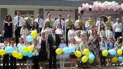 Tanévzáró a beregszászi zrínyiseknél. Fotó: Kovács Erzsébet