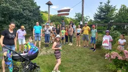 Nagycsaládosok az ardai levendulamezőn.