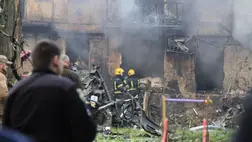 Heves orosz rakétacsapások érték a közép-ukrajnai Krivij Rih városát. Fotó: t.me/dsns_telegram