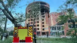 Orosz rakétacsapások érték Ukrajna fekete-tengeri kikötővárosát, Odesszát. Fotó: facebook.com/DSNSODE