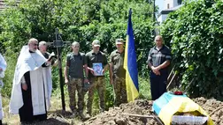 Beregszászban utolsó útjára kísérték Sebestyén Lászlót. Fotó: Facebook