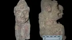 A halál maja istenének szobrát hozta felszínre egy vasúti építkezés