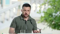 Volodimir Zelenszkij, Ukrajna elnöke. Fotó: rbc.ua