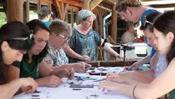 Kárpát-medencei hagyományőrzők dunántúli találkozója. Fotó: Szilárd Katalin