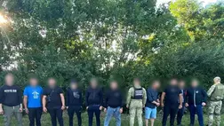 Kárpátalján 15 férfit illegális határátlépés gyanújával vettek őrizetbe. Fotó: Ukrán Határszolgálat