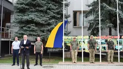 Megemlékezésre került sor Beregszászban az ukrán államiság napja alkalmából.  Fotó: Facebook