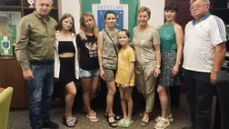 25 gyermek érkezett üdültetésre a Beregszászi kistérségbe a Szumi megyei Ohtirkából. 