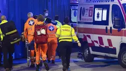 Olasz mentőautó. Illusztráció