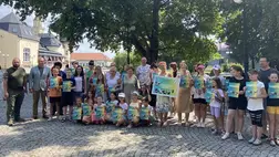 Napos út elnevezésű plein air Csontváry Kosztka Tivadar kárpátaljai festőművész születésének 170. évfordulója alkalmából. Fotó: Facebook