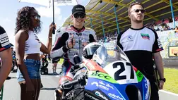 A H-Moto Team pilótája, Kovács Bálint a múlt hétvégén Assenben folytatta szereplését az IDM 2023-as idényében. Fotó: Fotó: Henk Teerink, Damon Teerink