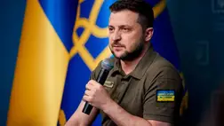 Volodimir Zelenszkij ukrán elnök. Fotó: president.gov.ua