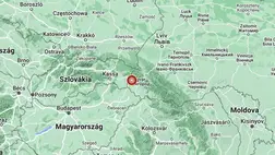 Kárpátalján 2,4-es erősségű földrengést észleltek Ungvártól 10 kilométerre.