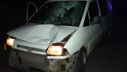 Meghalt egy elgázolt gyalogos Kárpátalján. Fotó: Nemzeti Rendőrség