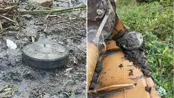 Aknákra bukkantak a Vérke-csatorna tisztítása során Beregszászban. Fotó: Facebook