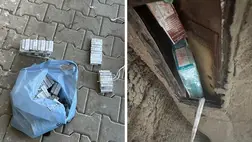 Kárpátalján az autóját is lefoglalták a 27 éves cigarettacsempésznek. Fotó: Ukrán Állami Határszolgálat