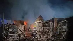 Orosz légicsapás érte Dél-Ukrajnát. Fotó:  t.me/odeskaODA