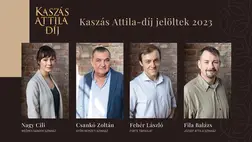 Kihirdették a Kaszás Attila-díj 2023-as jelöltjeit. Fotó: Petőfi Kulturális Ügynökség/kultúra.hu