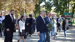 Főhajtás a beregardói Perényi Kultúrkúriában. Fotó: Kárpátinfo/Kovács Elemér