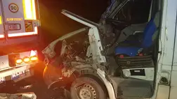 Közúti balesetben megsérült egy férfi Nagyszőlősön. Fotó: DSZNSZ