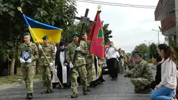 Kárpátalján végső búcsút vettek a 25 éves Ilja Bohacsuktól. Fotó: Csapi Városi Tanács