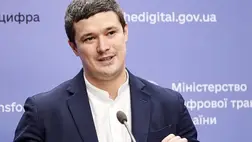 Mihajlo Fedorov miniszterelnök-helyettes, digitális átalakításért felelős miniszter. 