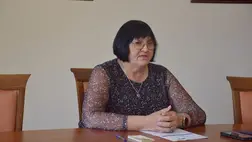 Orosz Ildikó, a II. Rákóczi Ferenc Kárpátaljai Magyar Főiskola és a megyei tanács oktatási bizottságának elnöke. Fotó: Kárpátinfo/Kovács Elemér