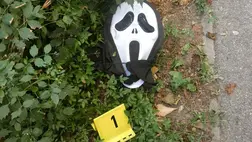 Letartóztatták a 19 éves sikolymaszkos betörőt. Fotó: police.hu