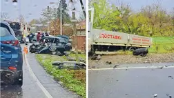 Közlekedési baleset Balazséron. Fotó: Beregszászi sürgősségi mentőszolgálat