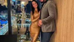 Gáspár Laci felesége bombanő az arany bőrruhában: Nikinek tökéletes az alakja