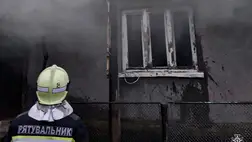 Kárpátalján egy lakóépületben keletkezett tűz következtében meghalt egy 61 éves férfi a Beregszászi járási Zatiszivka (Csomafalva) községben. Fotó: DSZNSZ