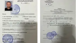 Hamisított okmányokkal próbált meg átjutni egy férfi az asztélyi határátkelőhelyen. Fotó: Ukrán Állami Határszolgálat