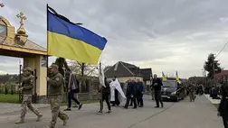 A beregszászi járásban végső búcsút vettek Mikola Hriptától. Fotó: Facebook