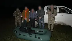 Kárpátalján 3 férfi a Tiszán át akart eljutni Magyarországra. Fotó: DPSZU