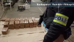 Rekordmennyiségű, 23 milliárd értékű kábítószert fogtak Csepelen. Fotó: police.hu