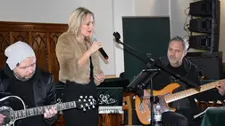 Karácsonyváró jótékonysági est Wolf Katival - A közösségben mindenki számít. Fotó: Kárpátinfo/Kovács Elemér