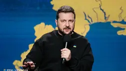 Volodimir Zelenszkij, Ukrajna elnöke. Fotó: RBC.ua